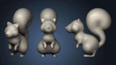 3D model Squirrel (STL)